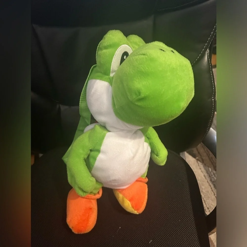 Nintendo Green and Orange Yoshi Stuffed Animal